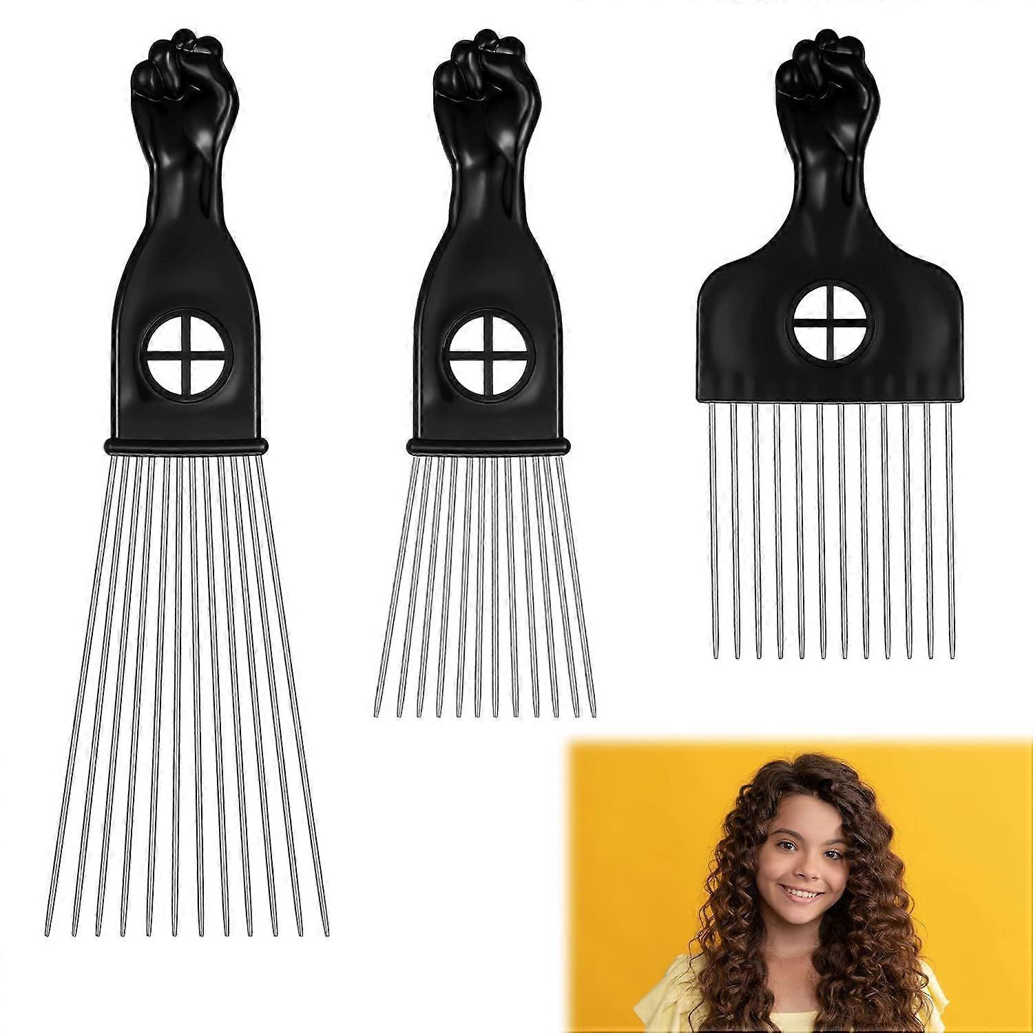 Comb Metal Different Lengths Comb Hair Styling Comb Comb Curling Comb for