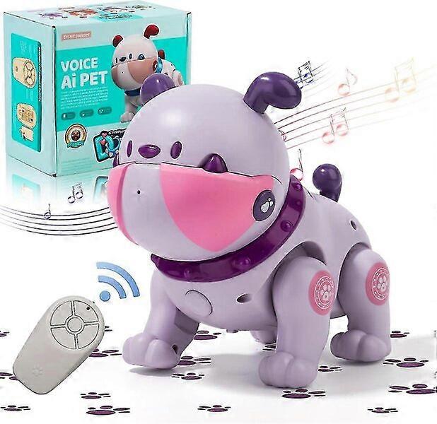 Children's remote control robotic dog, can make sounds when touched, meets diverse needs