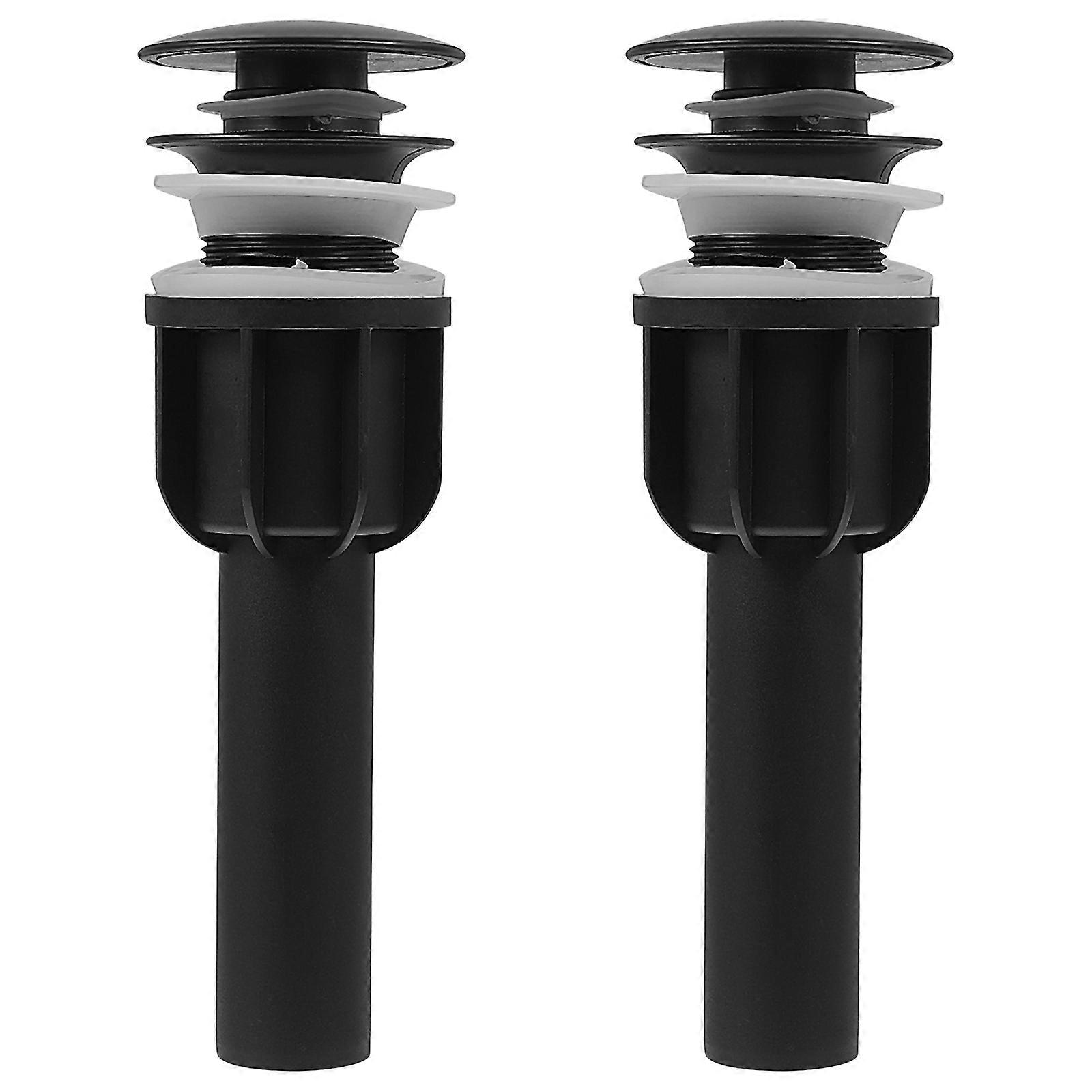 2pcs Sink Drain Plug for Kitchen & Bathroom – Easy Install, Durable Hair Filter Stoppers for Washbasin Drains