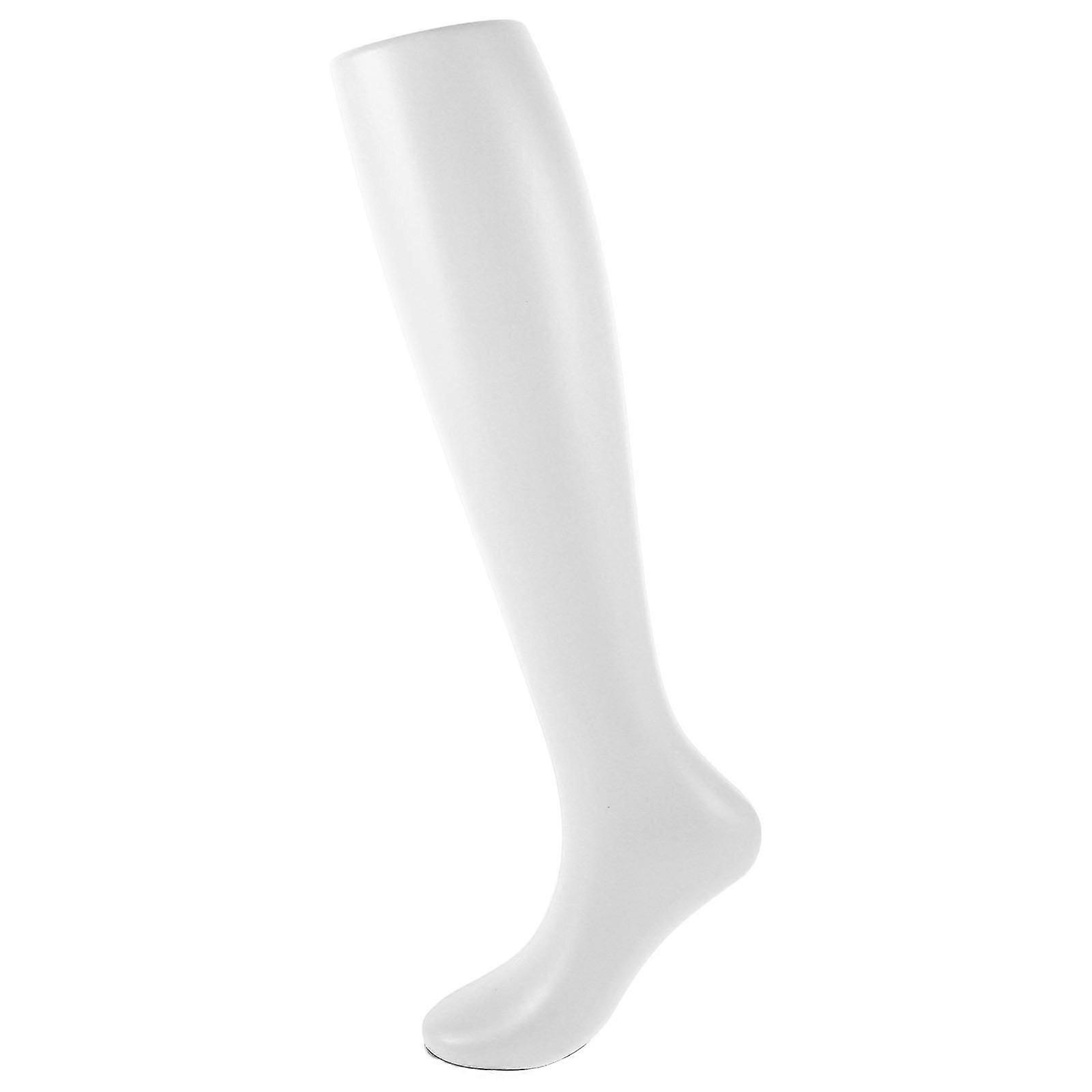 Retail Store Leg Mannequin Female Standing Leg Display Sock Display Foot Model Pe Plastic Material Stable Standing 1Set