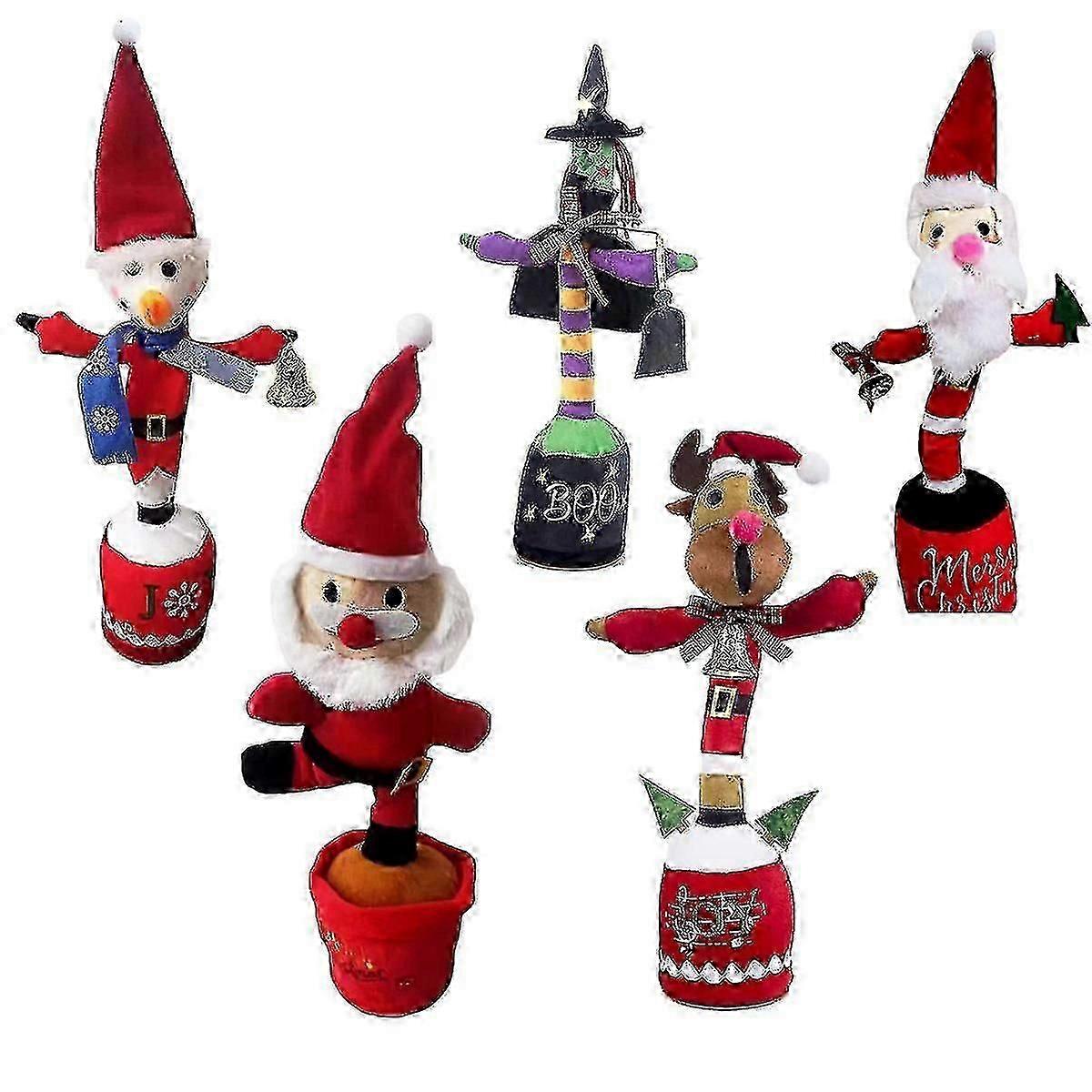 Noël parlant dansant cactus chant swinging électrique jouet de Noël