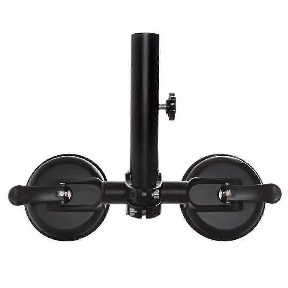 Flag Pole Holder with Suction Cup - Multiposition Flagpole Bracket for RV