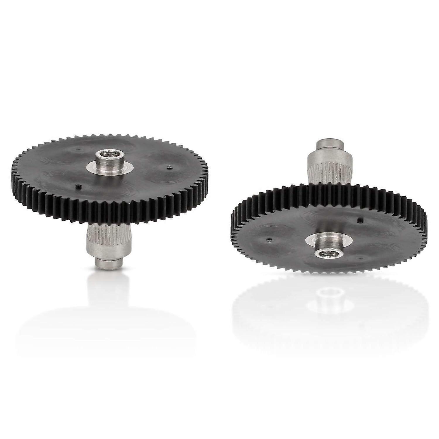 BR-Vie 2PCS Extruder Accessories Toothed Pulley for 3D Printer Extruder Gear