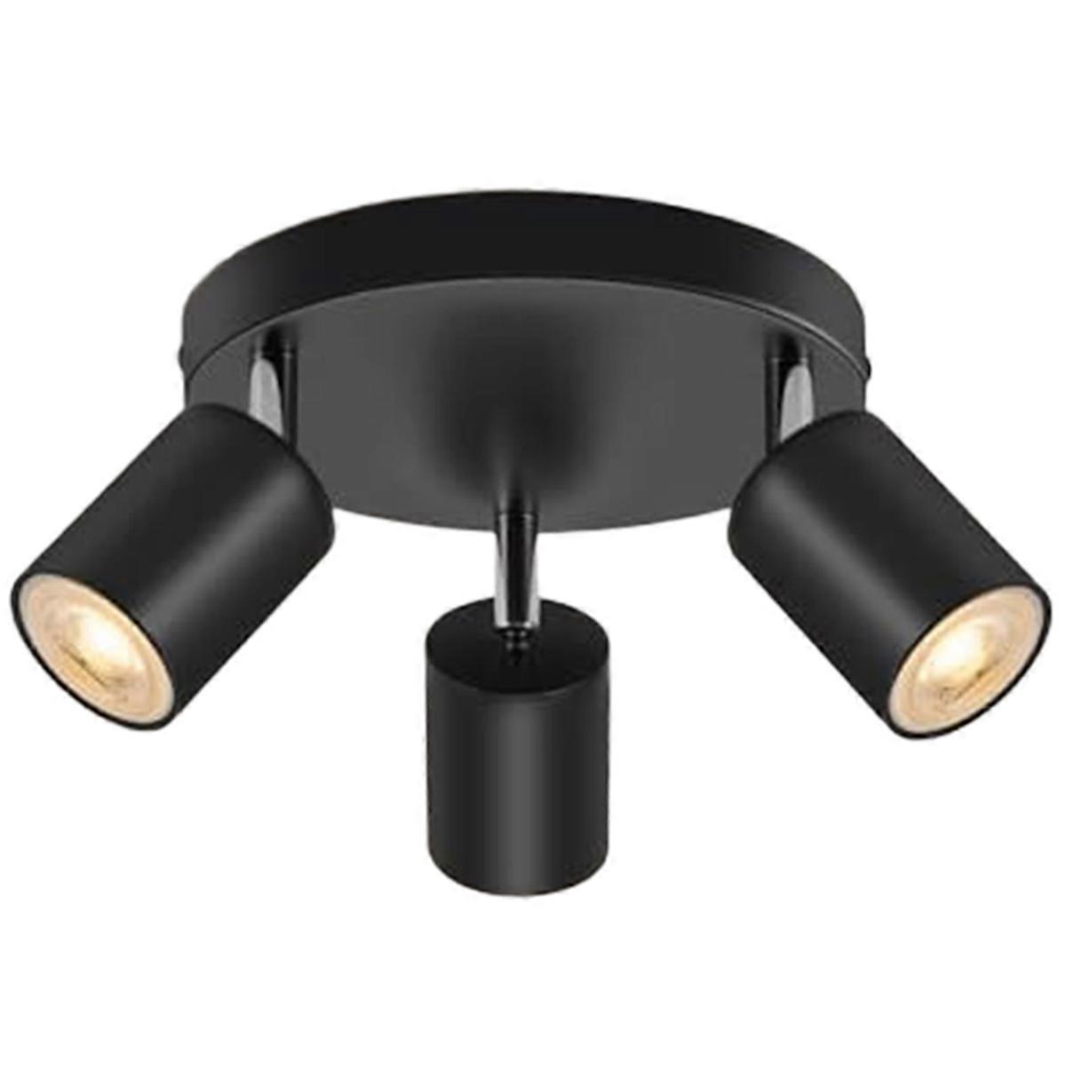 Spotlight indendørs loftslamper SORT