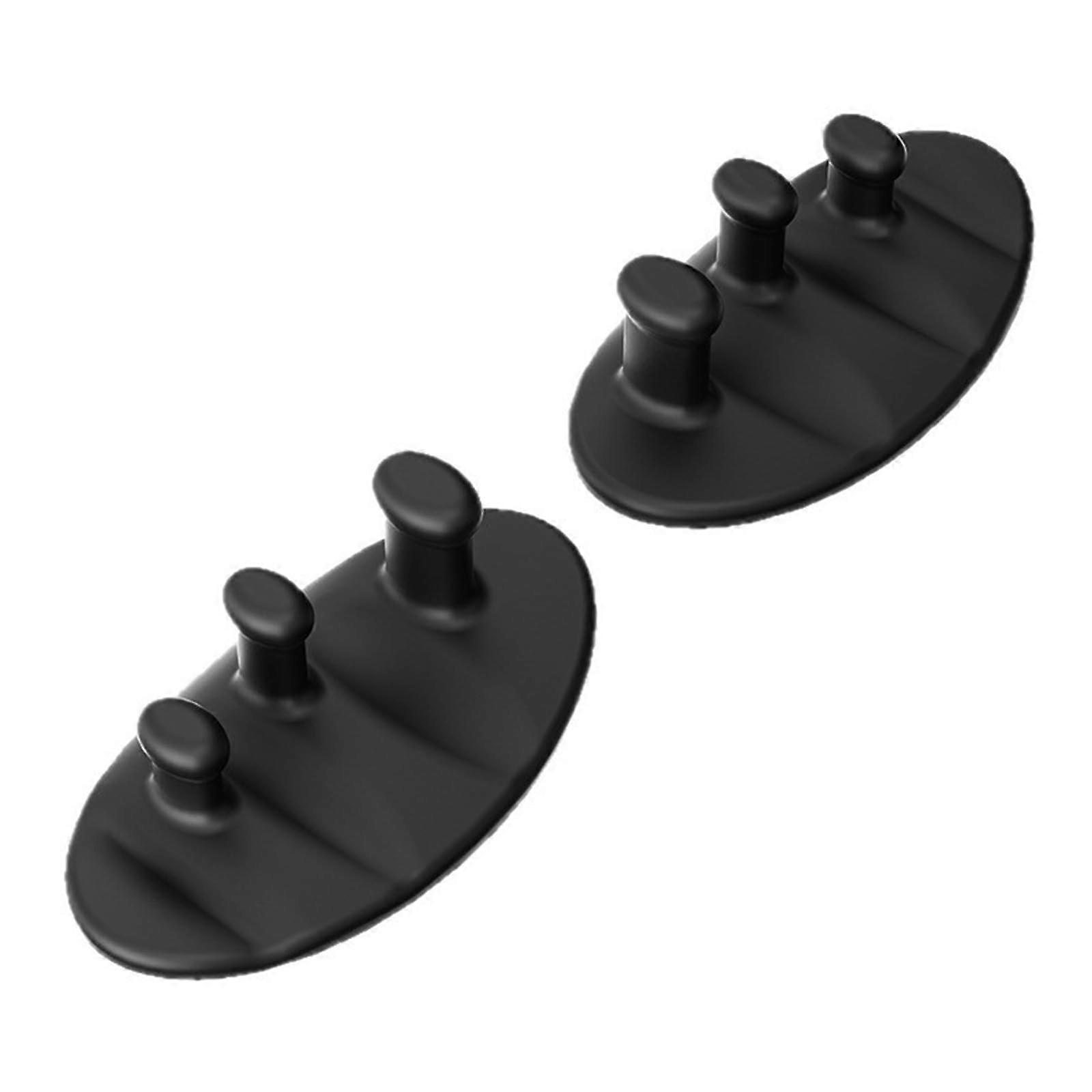 Secure Rubber Hand Pads For Weightlifting And Strength Training MoistureWicking Comfortable Gym Grips Black