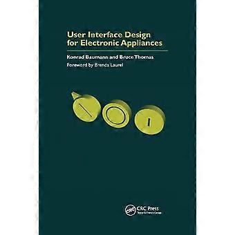 User Interface Design Of Electronic Appliances - Konrad Baumann - Paperback - en Book