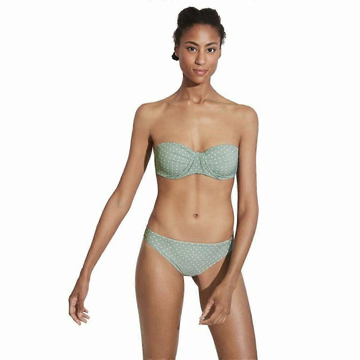 BH Ysabel Mora Bandeau Copa C Grüner Bikini/85
