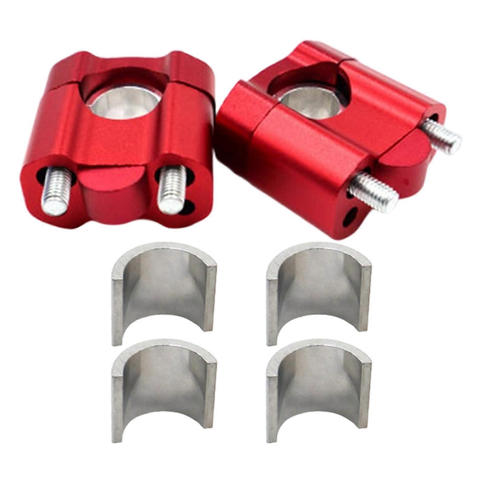 Generic Motorcycle Handle Bar Risers Handlebar Mount Clamp Risers Mount Aluminum