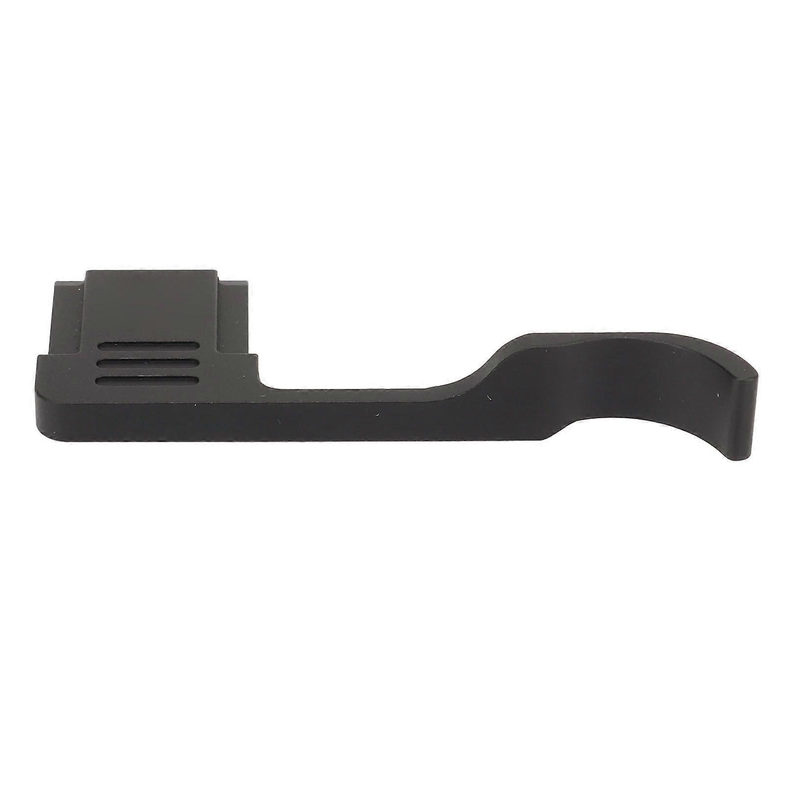 Camera Thumbs Up Grip with Hot Shoe Interface Black Aluminum Alloy Anodized Camera Thumb Grip Handle for Ricoh GR III GRIIIX