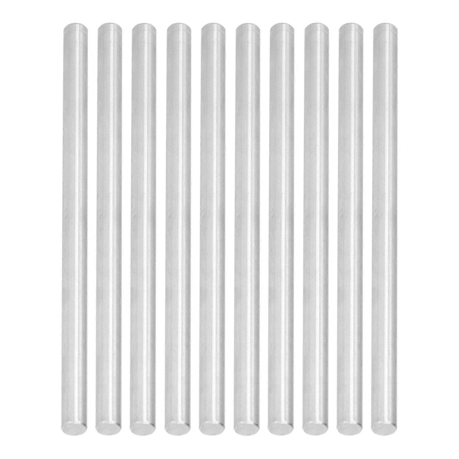 10Pcs Stainless Steel Rod Round Straight Shaft Bar 8mm Accessory Set Kit for Robot Toy DIY4100-0008-0050