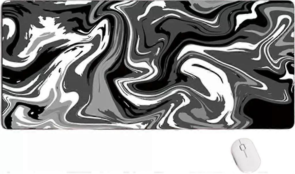 Gaming mouse pad with stitched edges, 90x40cm