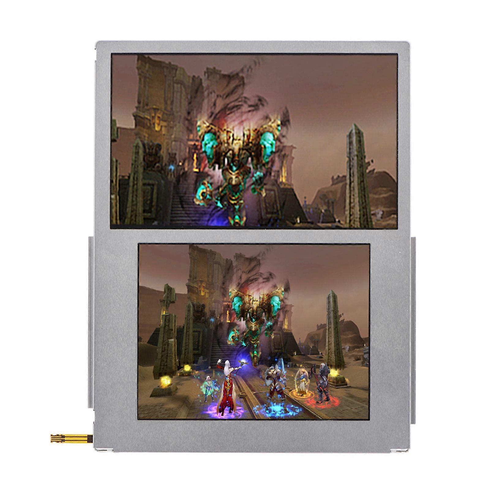 Replacement Top &amp; Bottom LCD Display Screen Repair Part for  2DS