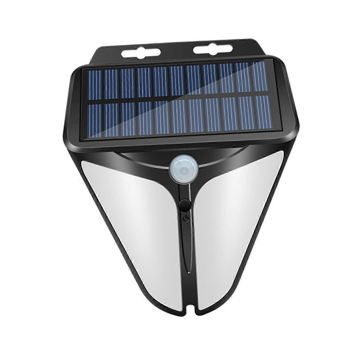 Solar Warning Light With PIR Motion Detection ABS Shell Outdoor Use Garden Farm Solar Powered