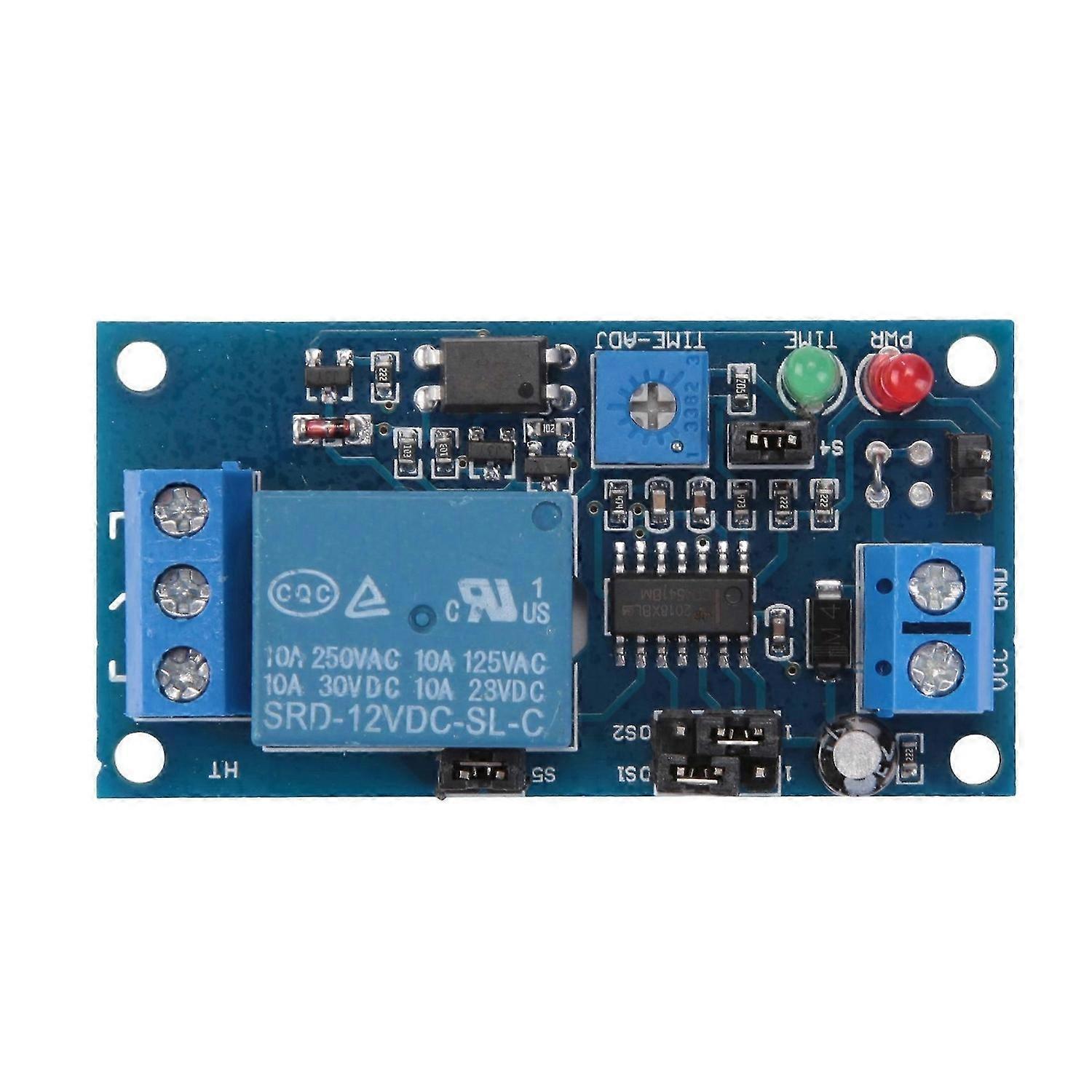 12V DC Delay Relay Delay Turn on / Delay Turn Off Switch Module with Timer