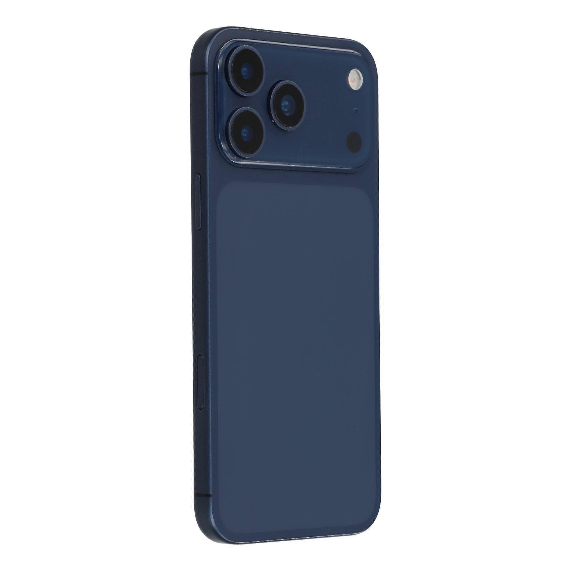 TKdaddy For iPhone 17 Pro Max Black Screen Fake Phone Model Not Real Smartphone Display (Without Logo) Blue
