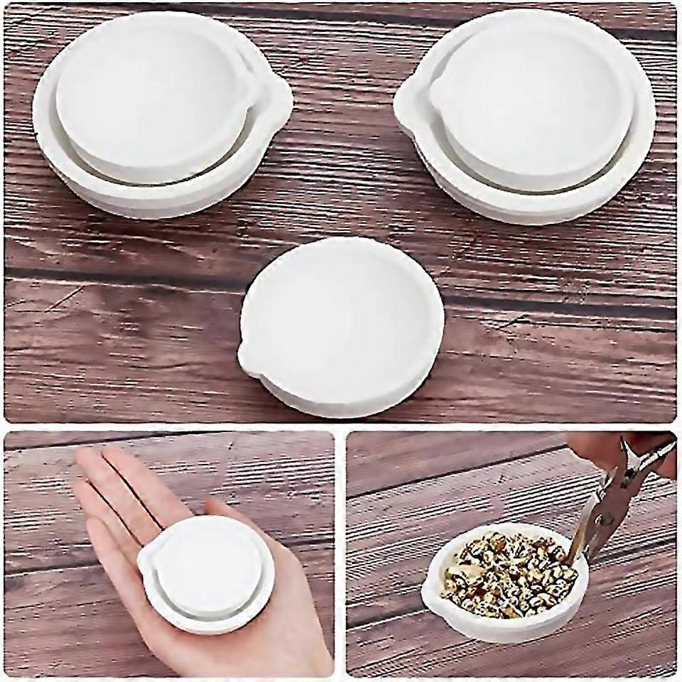 For Set Of 5 2 Styles Ceramic Bowls Quartz Melting Plate