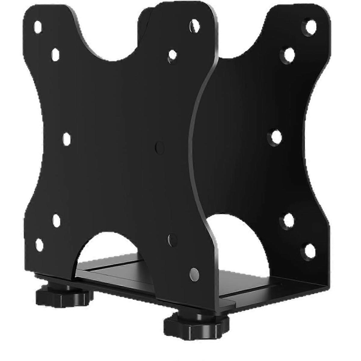 Mini PC Mount Computer Holder Wall Mount Easy Installation Space Saving Computer Mount Under Desk Mount