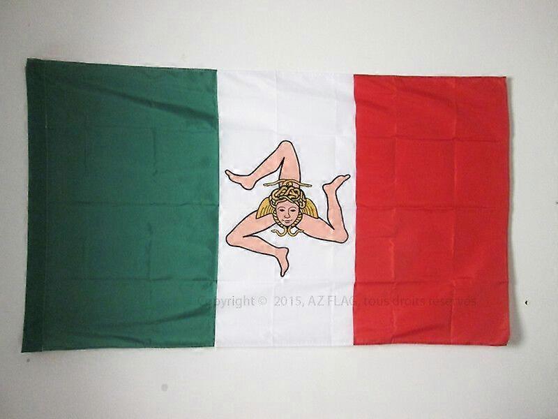 SICILIAN INDEPENDENCE MOVEMENT FLAG for a pole NATIONALISM OF SICILY F Model T 630