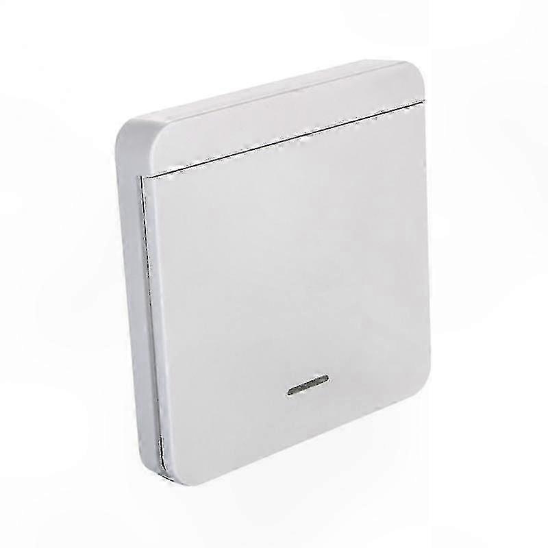 Wireless RF Wall Switch Transmitter, 433MHz Remote Control Panel for AC 110V-220V Safety Operation