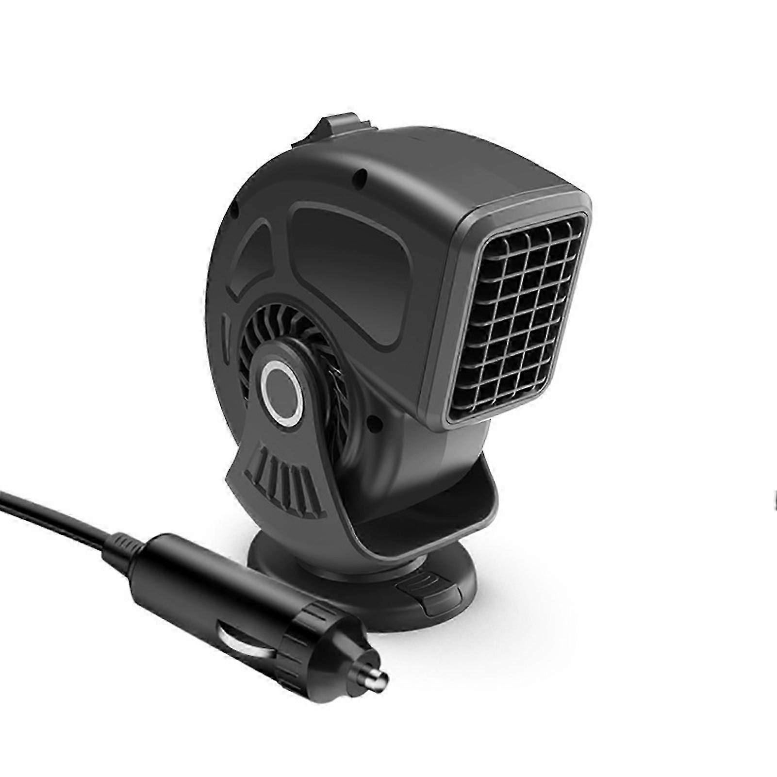 QingHai 150W 12V 360 Degree Rotation Car Heater 2 in 1 Portable Car Cooling Heating Fan 2 Gear Windshield Defogging Auto interior