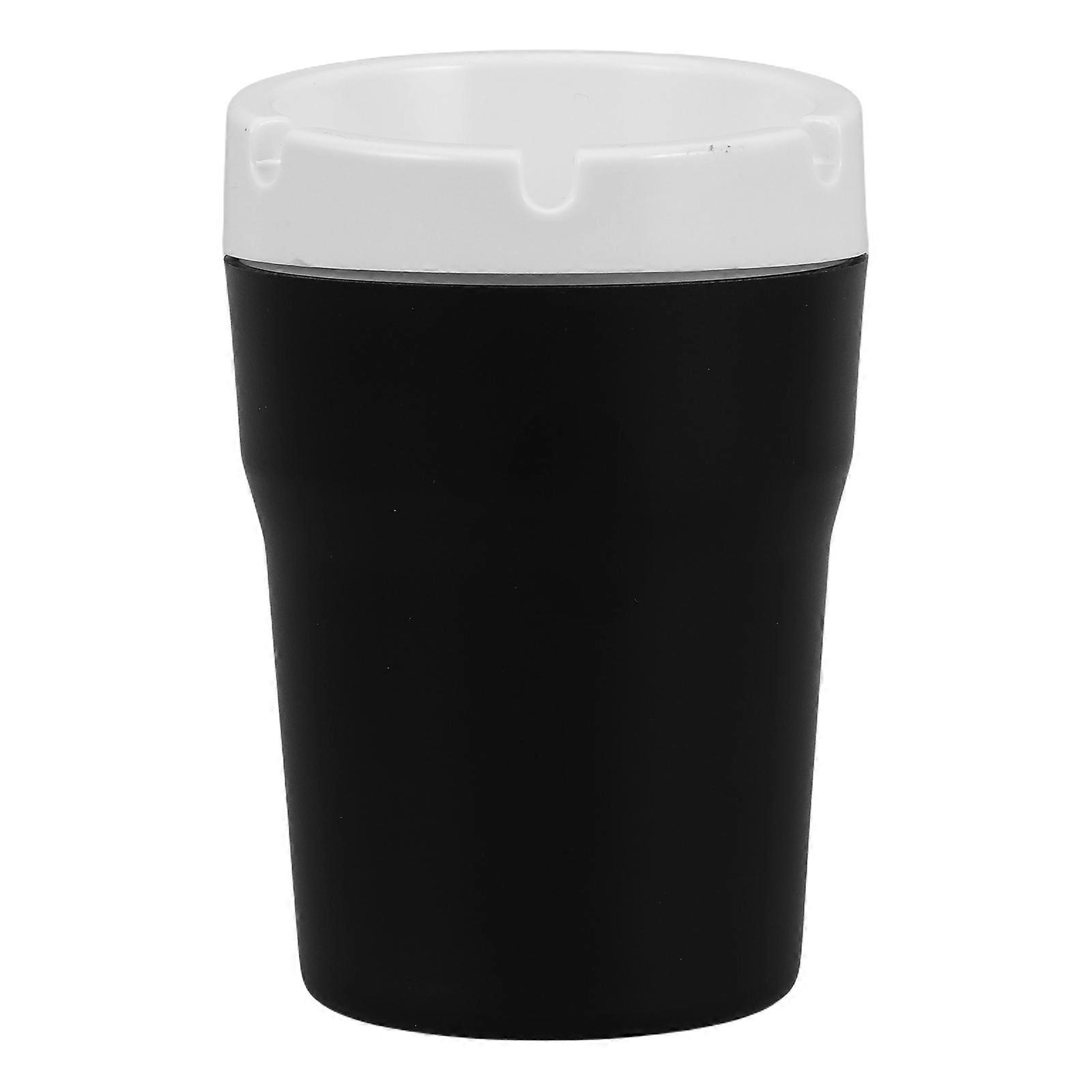 Self-Extinguishing Car Ashtray 2Pcs Portable Wind-Proof Auto Trash Can