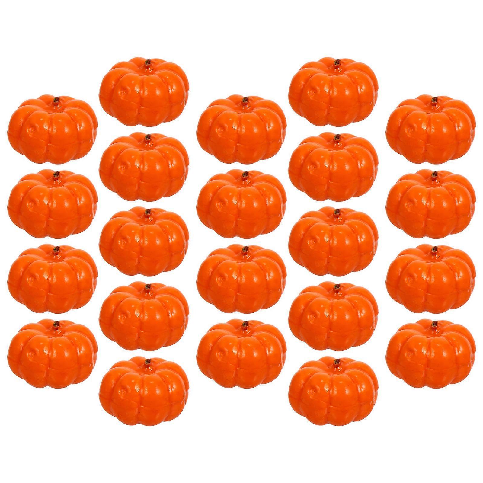 Creative Pumpkin Decors Small Pumpkin DIY Decor Supply 800Pcs for Party