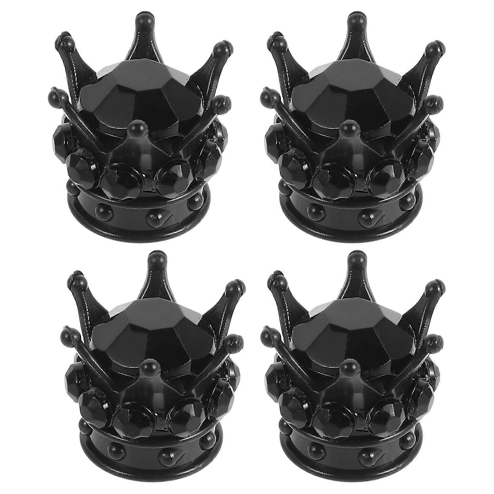 Style Tire Valve Stem Caps 8 Pcs Vehicle Valve Cover Daily Use 2.00X2.00X1.80CM Durable Design