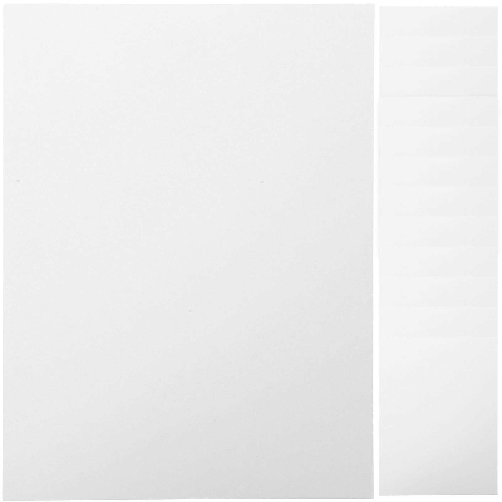 Drawing Crafts Card Paper 100 Pcs Suitable For Art Enthusiasts In Library Camping White Color Educational Use