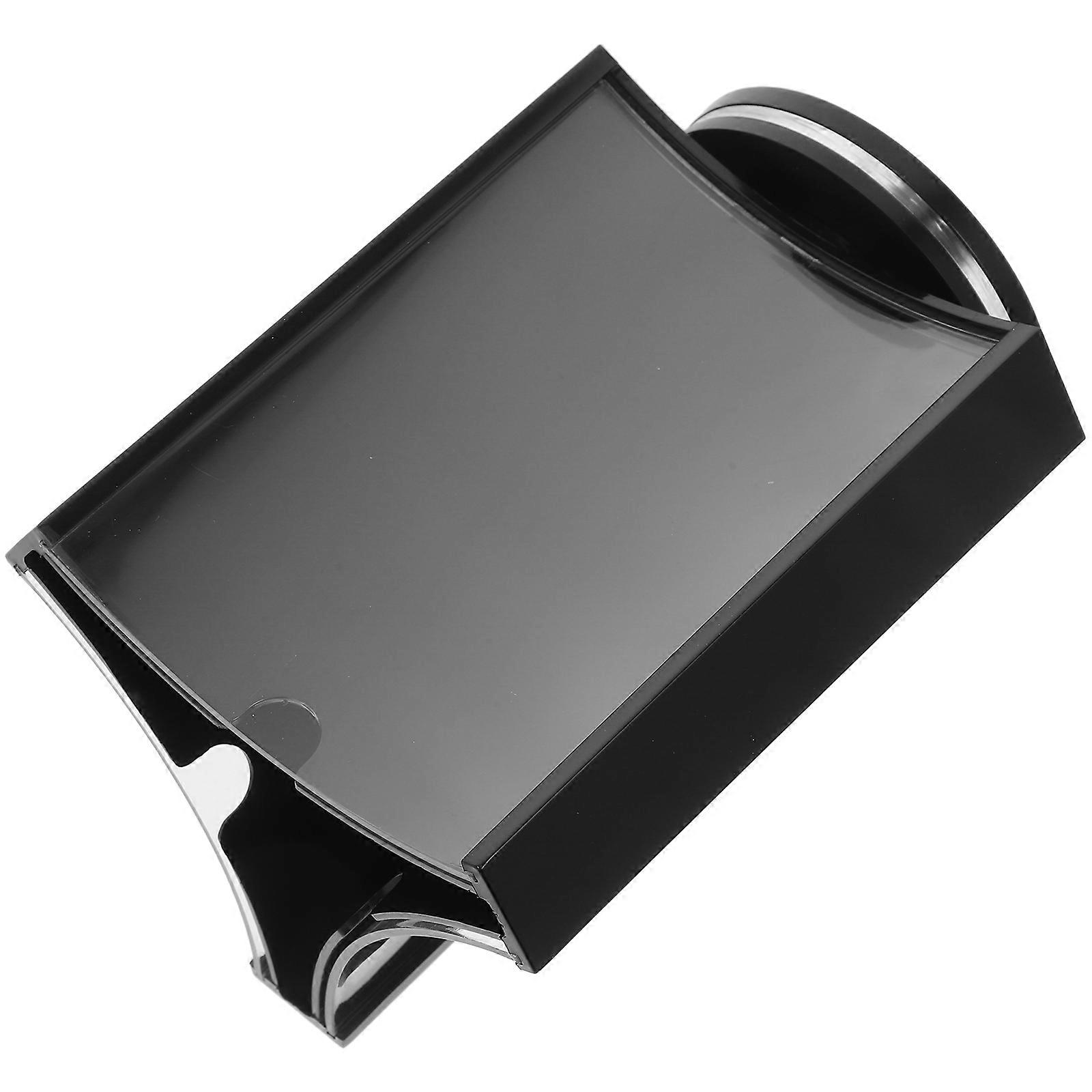 Rotating Acrylic Menu Display Stand Tabletop Holder for Restaurant Use