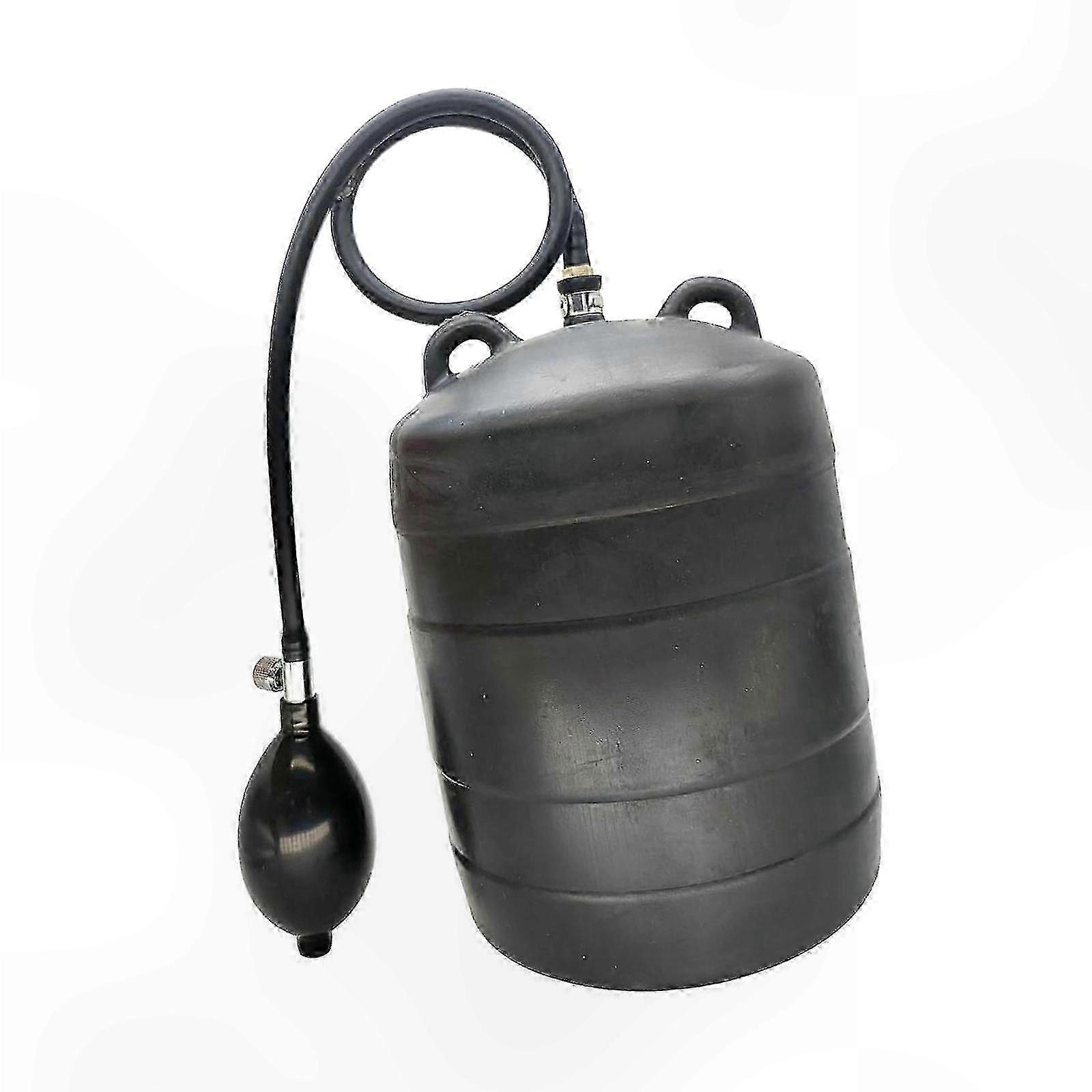 Inflatable Ball for Pipe Testing and Plumbing Maintenance - Hand Pump Included for Easy Use