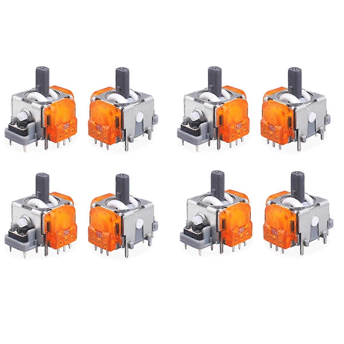 8Pcs for PS5 Controller TMR Electromagnetic Joystick Gamepad