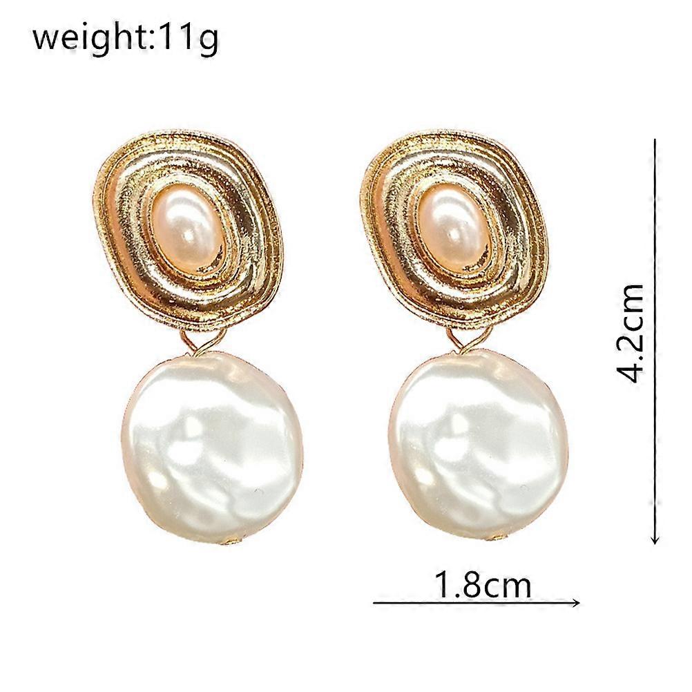 Pearl Earring Dangle Earrings for Decor Use Creative Golden