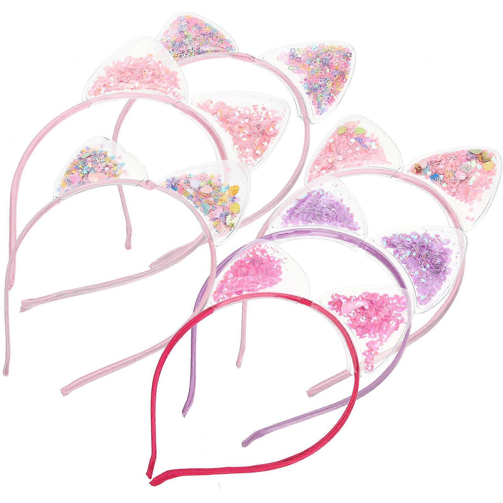 Chic Cat Ears Headband For Children Carnivals Parade Performance Props 30Pcs