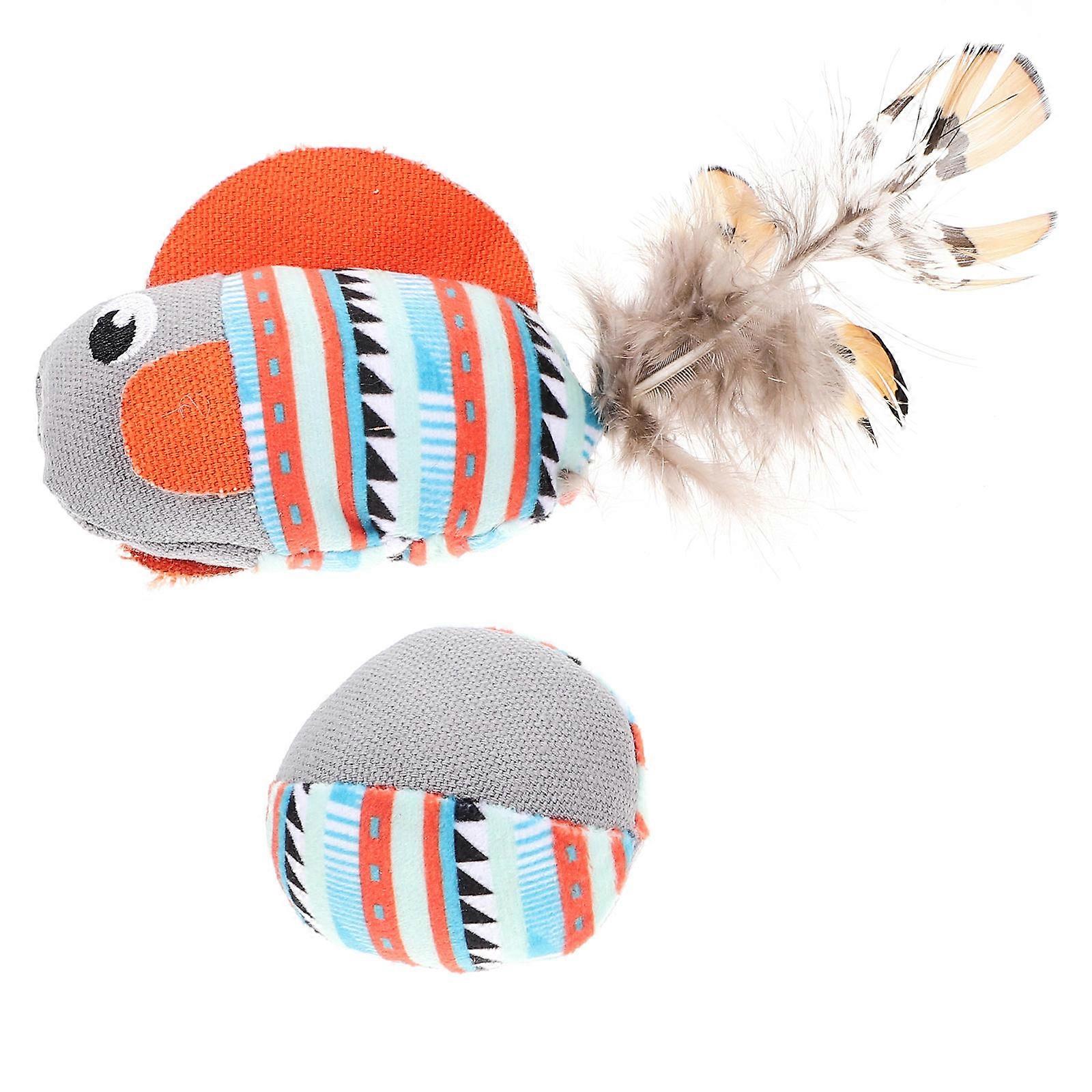 Cute Interactive Cat Toy Designed For Kittens Perfect For Daily Life Teeth Grinding 3Pcs Set