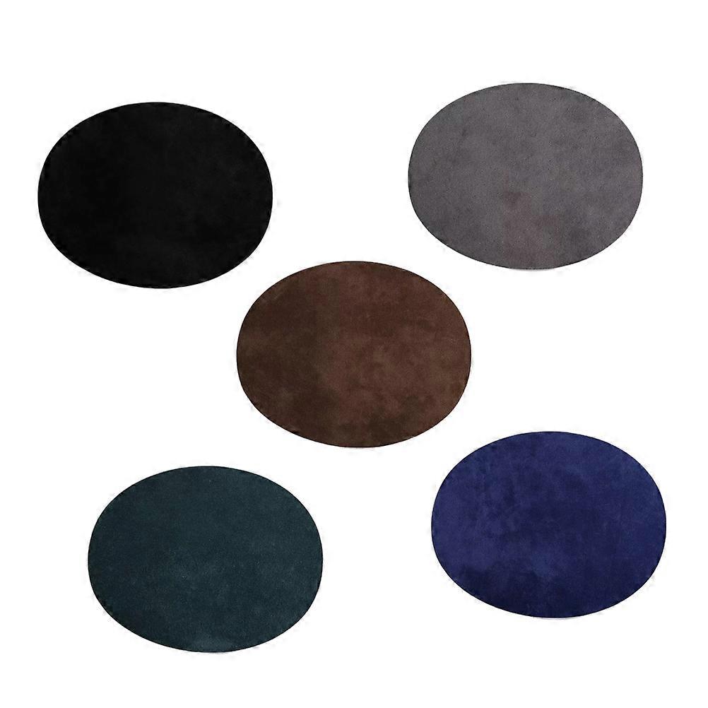 Suede Fabric Clothes Patches Kit for Sewing 75Pcs DIY Applique Set