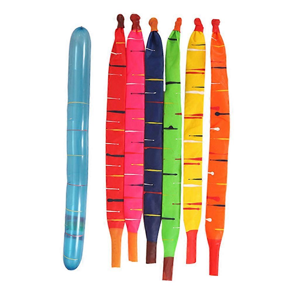 Lufi gyerekeknek csík alakú lufik hosszú latex lufik 100 db