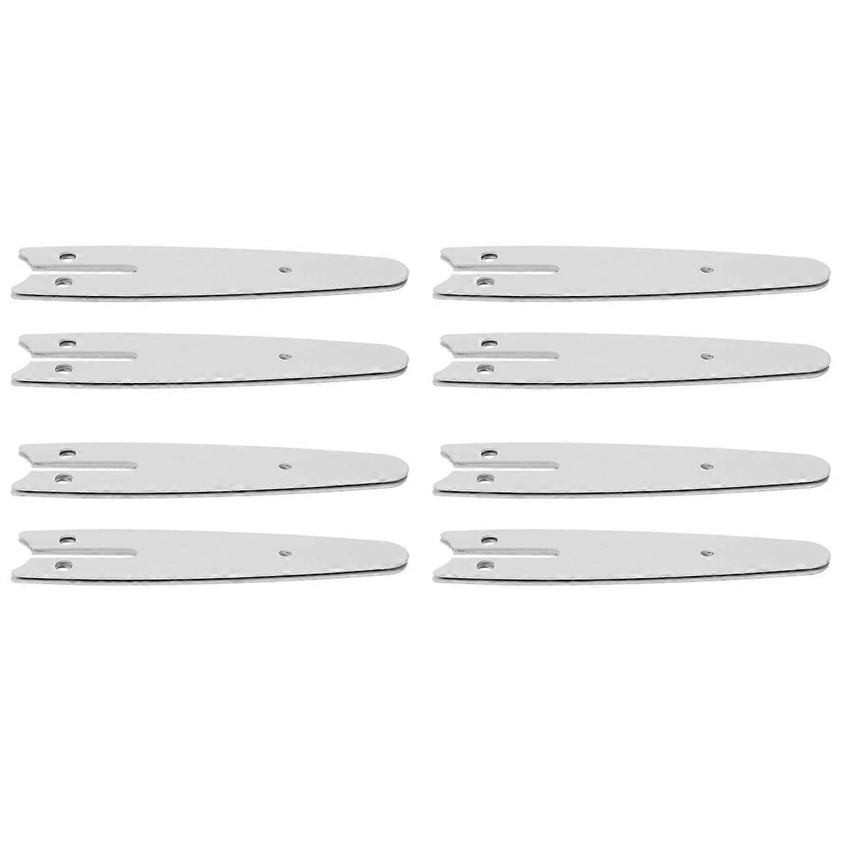 2 Pcs 4 Inch Mini Chainsaw Guide Plate Guide Bar for 4 Inch Electric