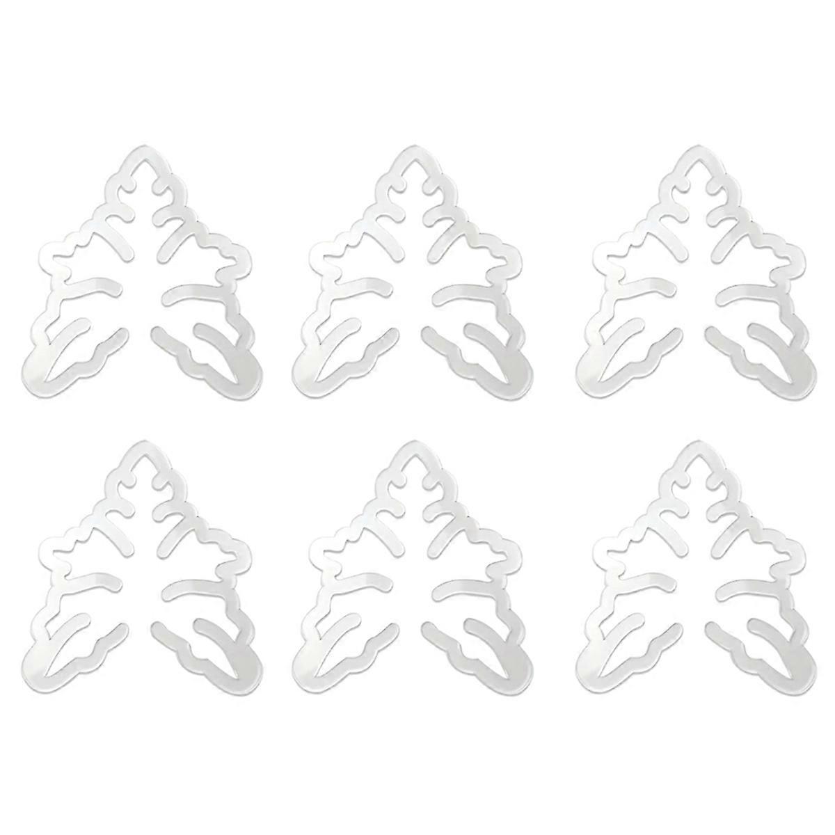 6PCS Turtle Shell Bamboo Clamp,Keeps Plants Growing Vertical A