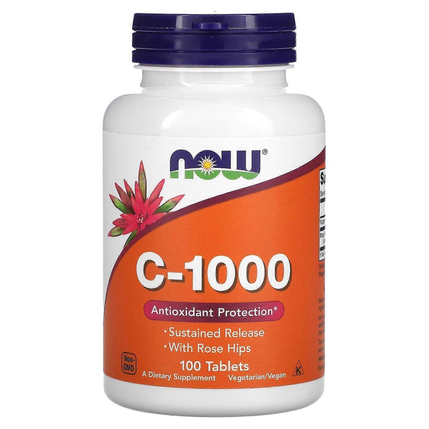 NOW Foods, C-1000, 100 Tablets
