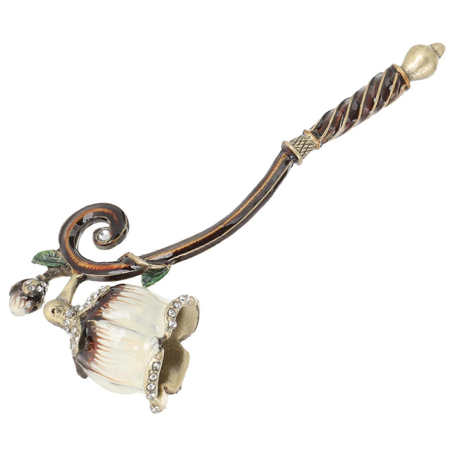 Candle Snuffer Tool Long Handle Elegant Extinguisher For Safe Wick Extinguishing Home Wedding Party Use Craftsmanship
