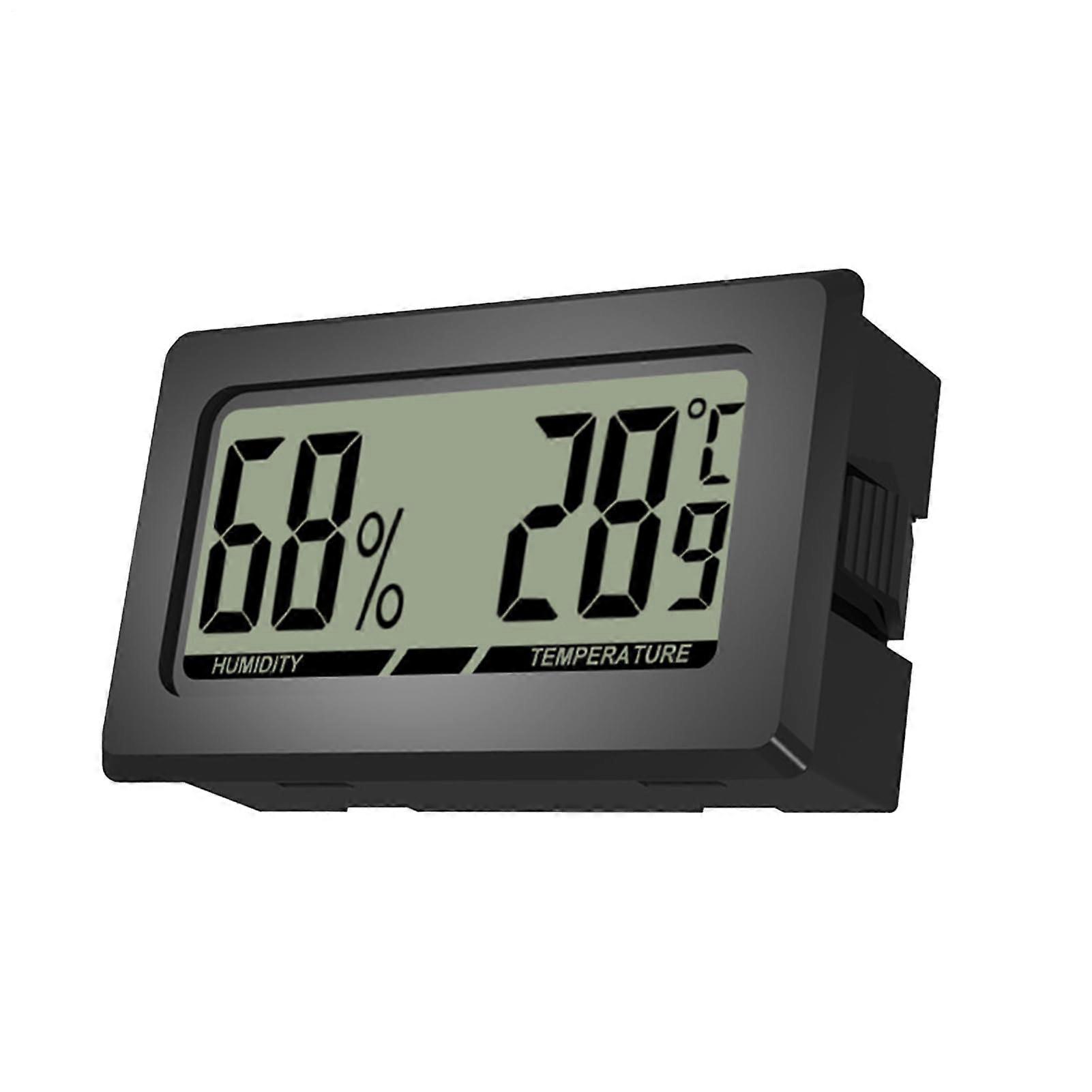 Small LCD Thermograph, LCD Temperature Humidity Meter, Mini Digital Monitor, Compact Indoor Outdoor Greenhouse