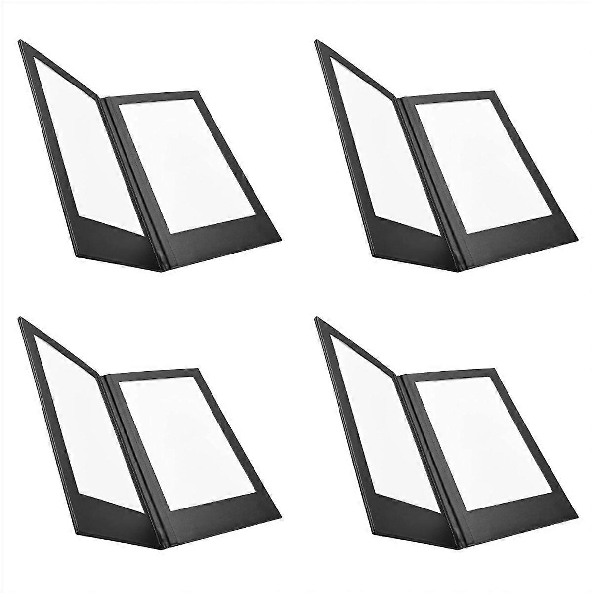 قائمة ضوء LED قابلة لإعادة الشحن كتاب عرض جلد PU كتاب مطاعم نادي ليلي مطعم بار بيرة مقهى