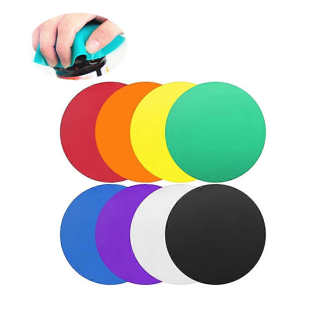 Silicone Jar Gripper Pad for Heat Insulation with 8Pcs Multi-Purpose Mats