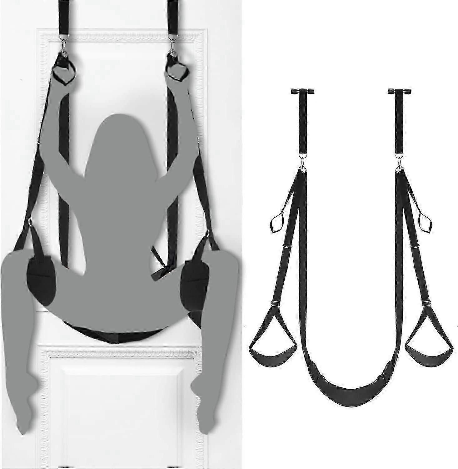 The New 2025 Style Door Swing with a Seat and adjustable straps for adult couples, holds up to 136 kg