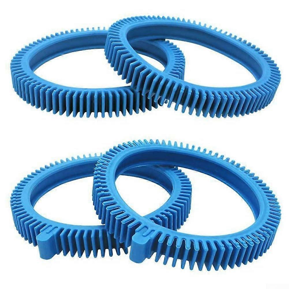 Front & Rear Replacement Tire Kit For Hayward Pool Cleaner, Super Hump Design, 4Pack
