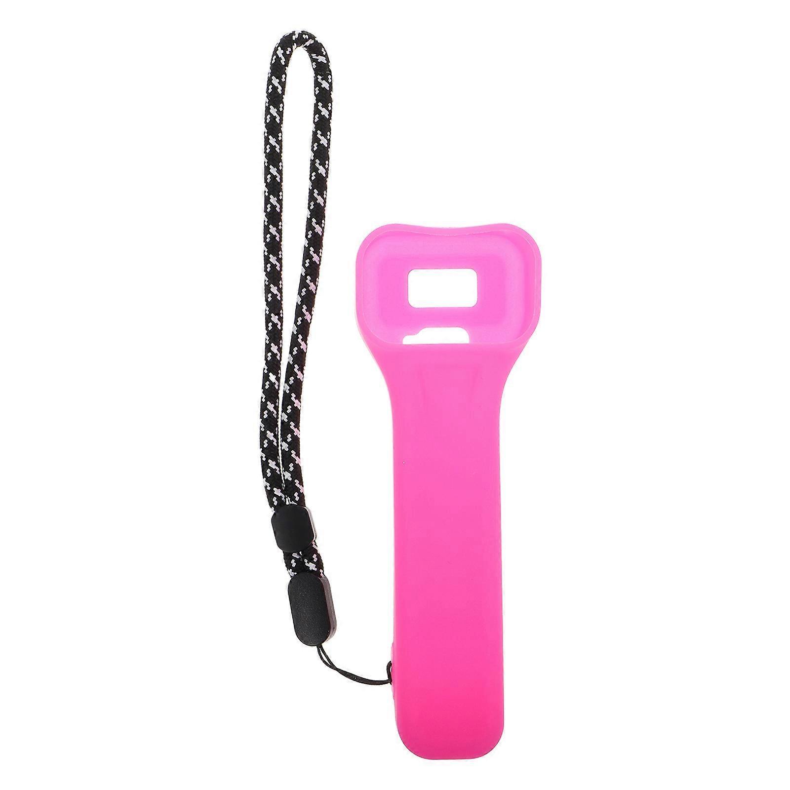 String Launcher Silicone Case Cover for String Shooter Toys Party Favors Rosy 13.50X4.50X3.00CM Dustproof Soft Shell 1Pack
