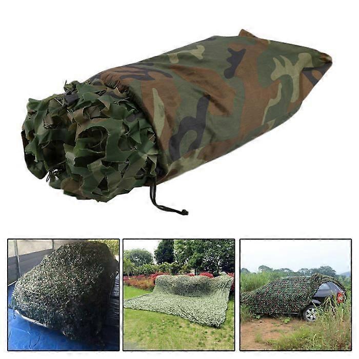 4x5m Camouflage Net Camo Army Military Camping Hunting Forest 20M