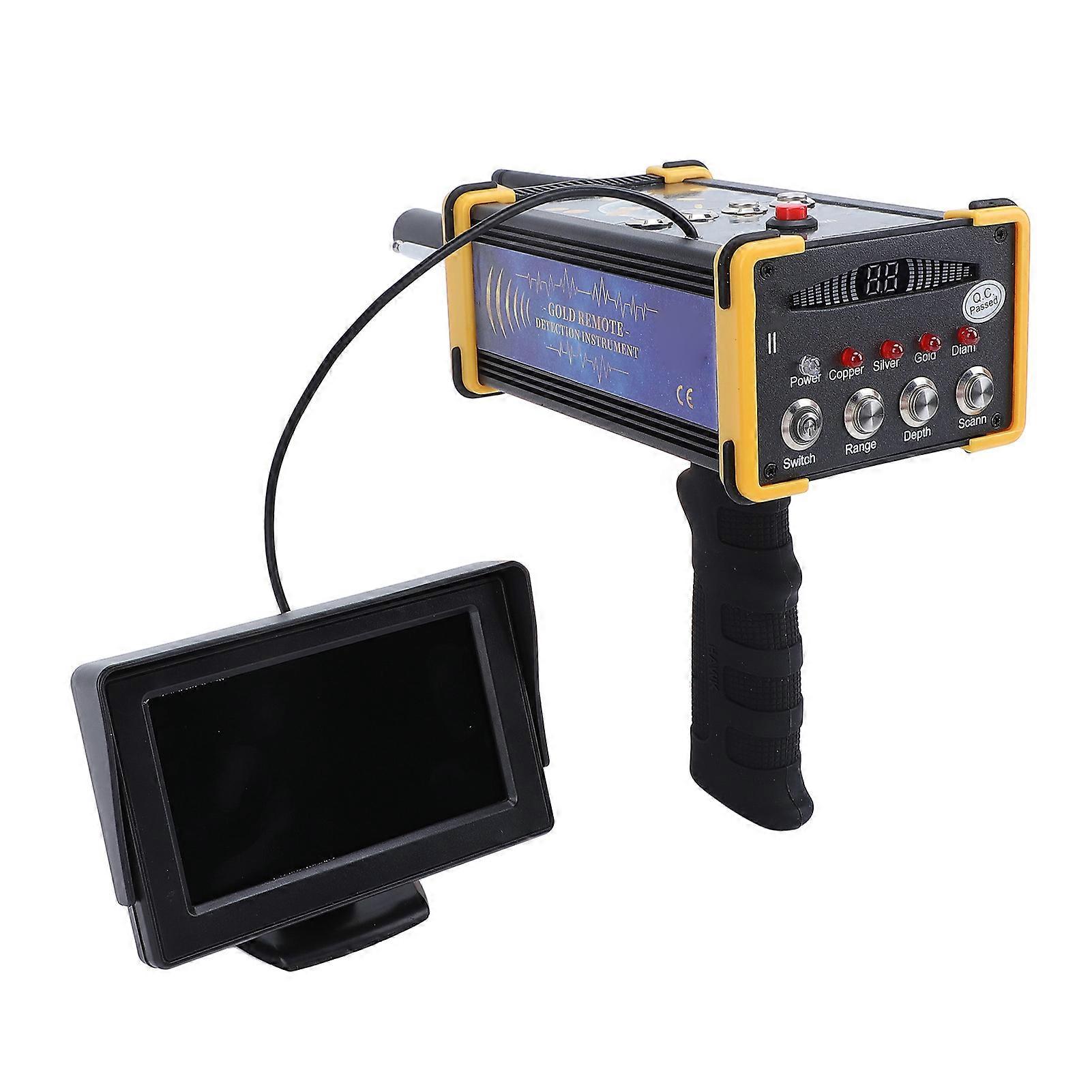 Underground Metal Scanner 49.2ft Depth 3280ft Range Yellow Frame