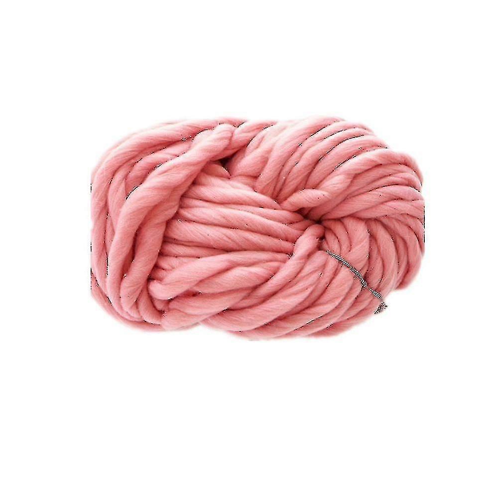 שמיכה סרוגה צמר סריגה חוט עבה חוט כדור גס זרוע צמר סרוגה