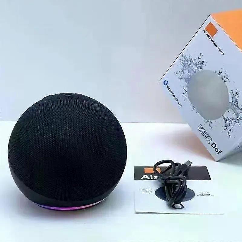 Small Bluetooth Speaker Echo Dot 5th Outdoor Wireless Bluetooth Generation Mini RGB Speaker Home Subwoofer